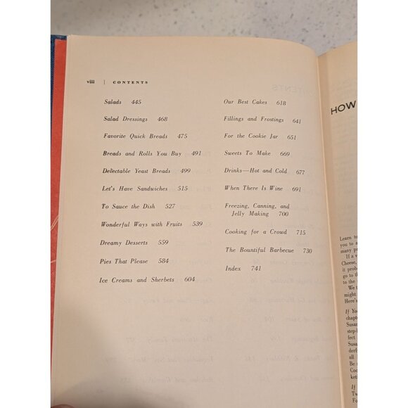 The Good Housekeeping Cookbook Hardcover 1963 Edition 1960s vintage - Picture 8 of 14